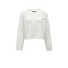 Veromoda Beaded Butterfly Crochet Knit Top
