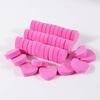 20/50Pcs Heart Shape Sponge Nail File Double Side Buffer Buffing Sanding Nail Pedicure Tool Gel Polish Manicure Nail Accessories