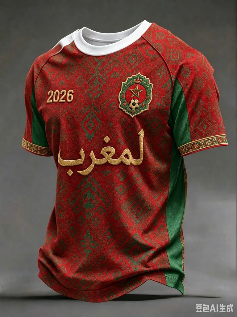 Morocco Team Away Soccer Jersey White Short Sleeve T Shirt  Football Unisex Fans Supporter Training Sport Tee Casual Top