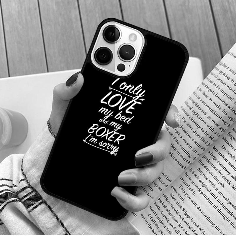 Life is better with a boxer dog Phone case  For iPhone 17 Air 16 15 14 11 12 13 Pro MAX Plus cover shell coque