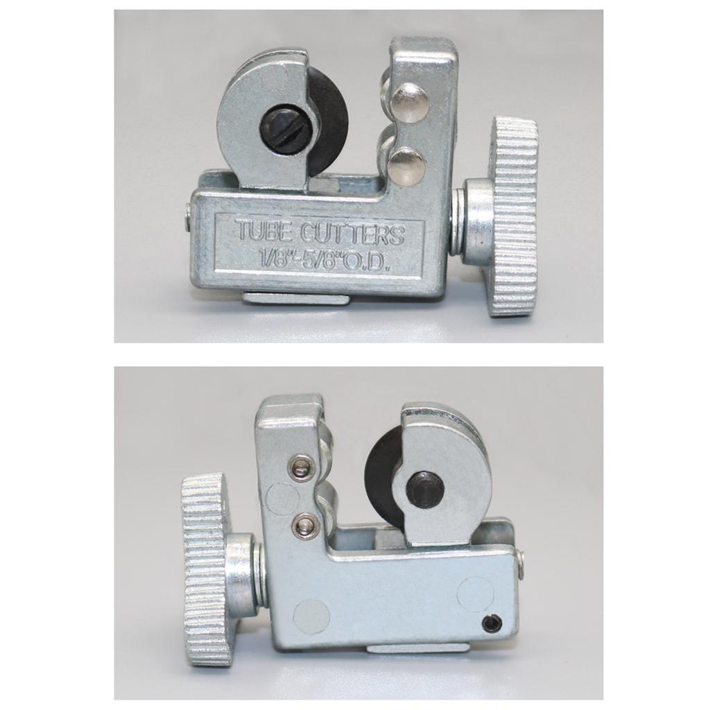 Mini Pipe Tube Cutter 1/8 to 5/8 Inch Tubing Cutter - for Copper Aluminum PVC