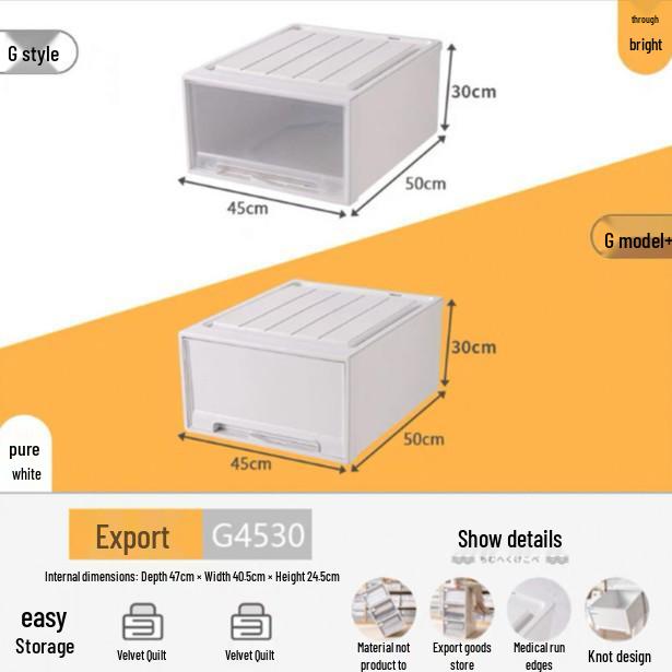 Best-Selling Plastic Drawer Organizer for Home Cabinets