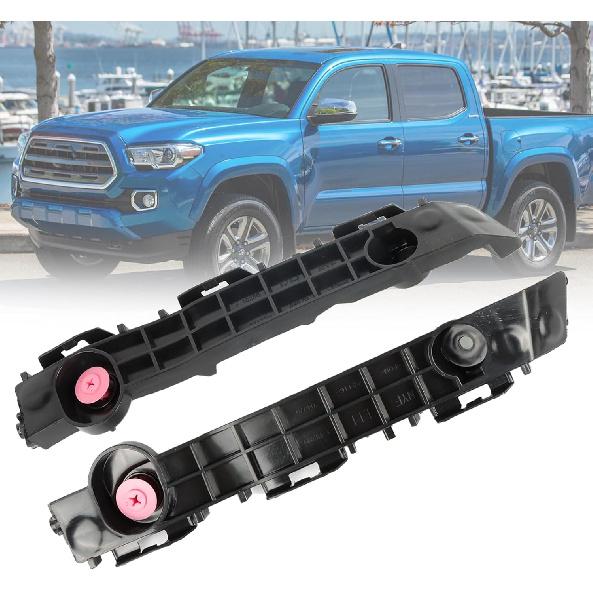 Front Bumper Bracket Set for Toyota Corolla 2009-2010 Left Driver and Right Passenger Side 52116-12390, 52115-12430, 52116-02110, 5211502130,