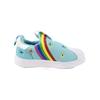 adidas Originals SUPERSTAR 360 Abrasion Resistant Low Top Toddler Shoes Blue Infant And Toddler GY9216