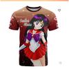 2026 New Arrival Sailor Moon T-Shirt 3D Print Kids/Adults T-shirts Are Suitable for Daily and Training Wear Fashion Bestseller