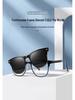 2024 Polarized Clip-On Myopia Sunglasses: Portable Dual-Use Flip-Up Design