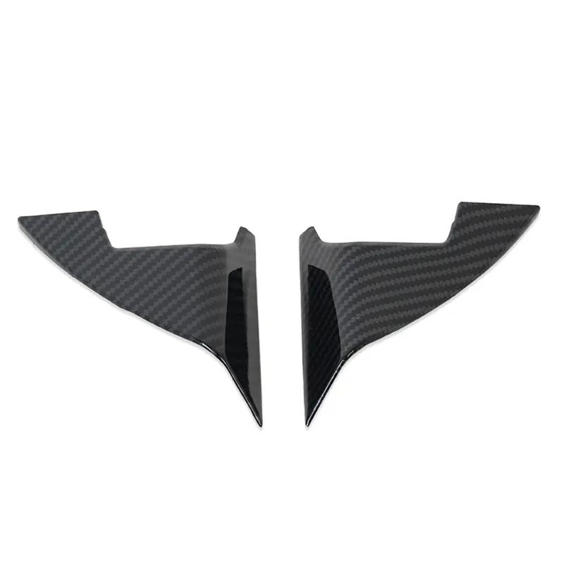 Interior Accessories For Toyota Avalon 2018-  2024 Carbon Fiber Front Window A Pillar Triangle Cover Audio Speaker Trim