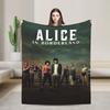 TV Alice In Borderlande Chishiya Blanket Cover Flannel Throw Blanket Summer Air Conditioning Personalised Soft Warm Bedspreads