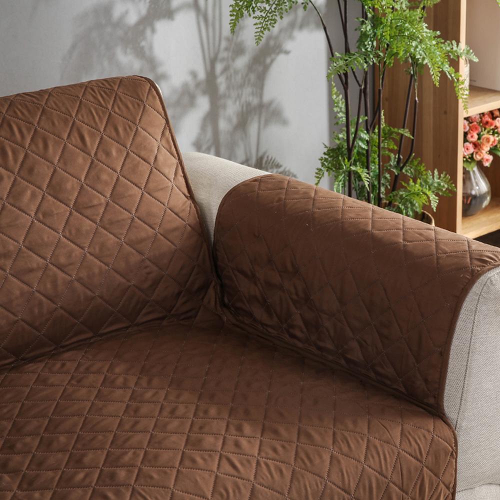 1 /2 /3 Seater Sofa Towel Sofa Cushion Covers For Dogs Pets Kids Anti -Slip Couch Recliner Slipcovers Armchair Furniture Protector