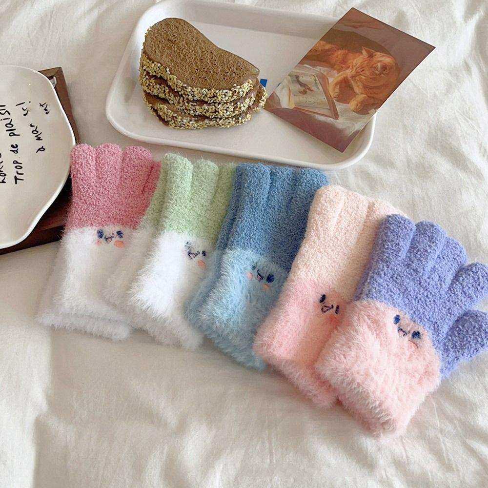 Coldproof Kids Winter Gloves Windproof Baby Gloves for 7-15 Years Old Baby Boys Girls