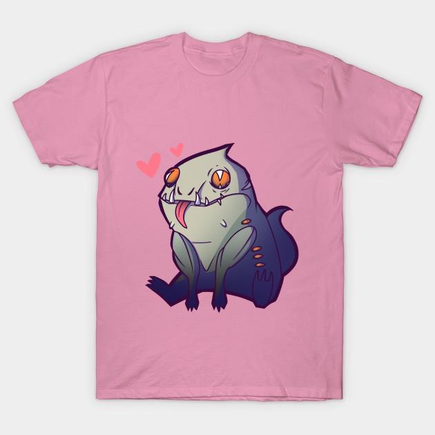 T Shirt Women Cute Baby Varren By Moosarts_ Harajuku Print Kawaii Tshirt Summer Short Sleeve Female T-Shirt Top Tee