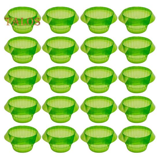 10/15/20Pcs Garden Cloches Planter Slug Collars Weather-Resistant Reusable Snail Defense Plant Cover Protectors