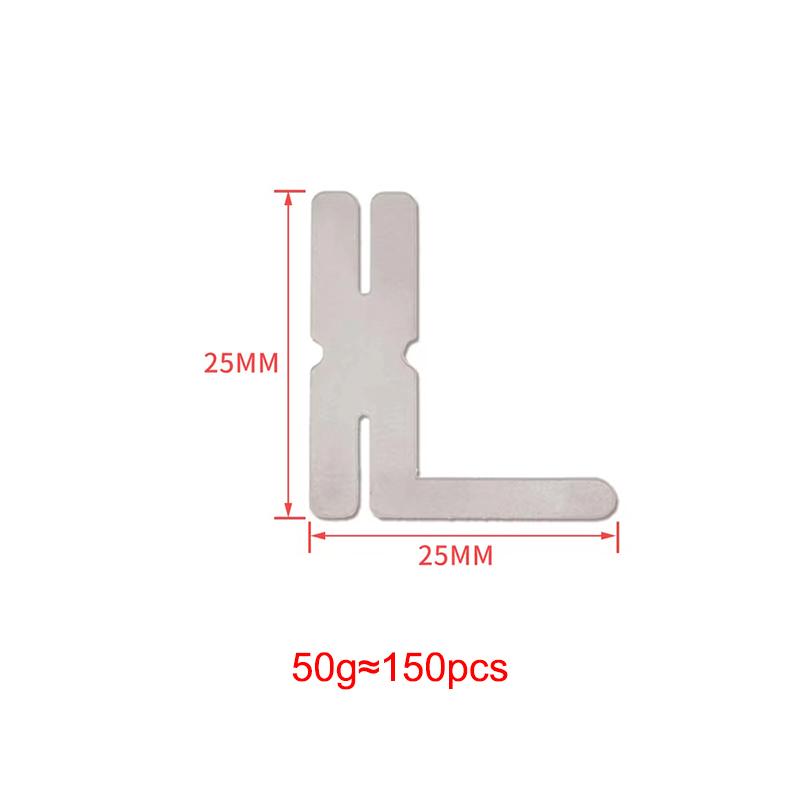 50g Nickel Strip T/L/Y/H Shape Nickel Sheets Plates Battery Nickel Plated Steel Belt Strip Spot Welding Connector