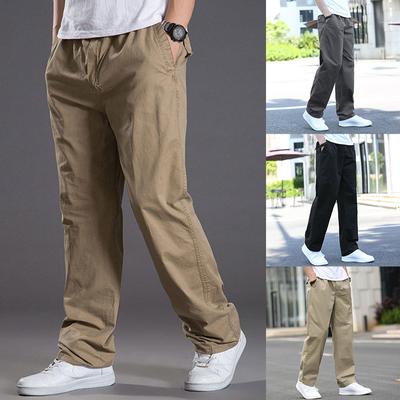 4Colors Trousers Outdoor Overalls Men's Fashion Casual Pants Sports Pants Straight Loose