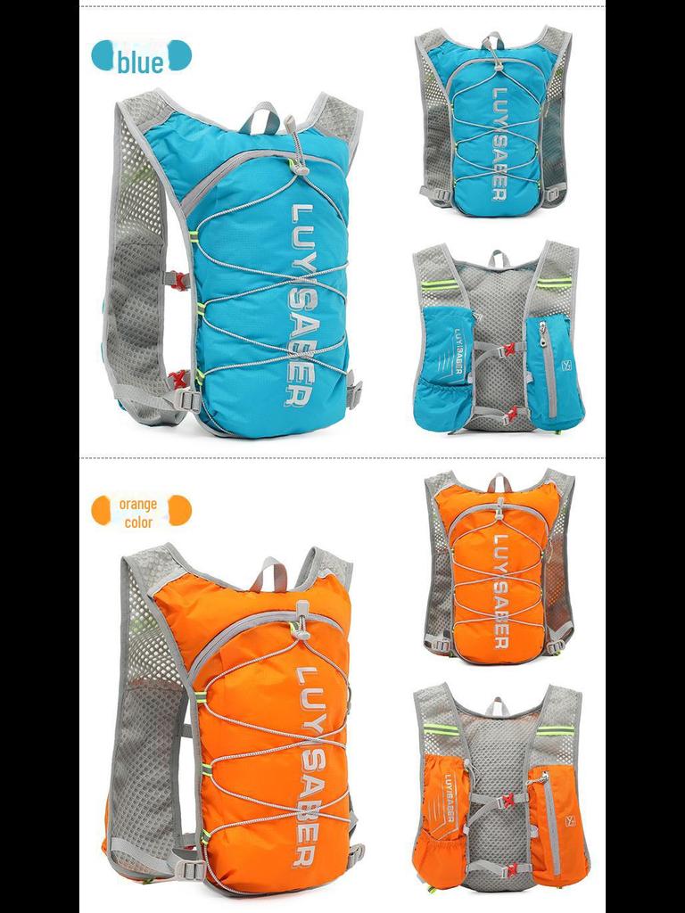 Plecak hydracyjny z elementami odblaskowymi do biegania i jazdy na rowerze