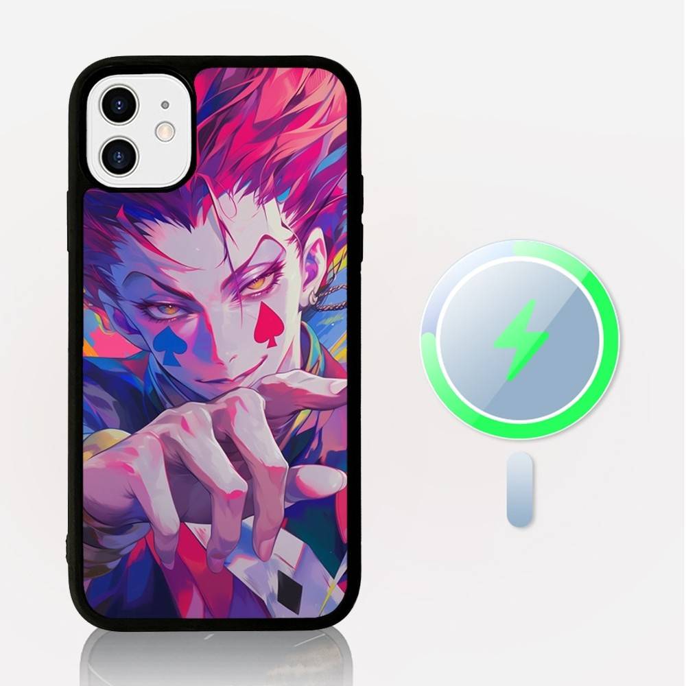 Classic Popular Anime H-Hunter X H-Hunter Game Phone Case Magnetic Case For IPhone 16 14 13 12 11 15 Pro Max Plus For Magsafe