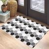 Geometric Pattern Carpet Mat Anti-Slip Rubber Backing Rug Geometric Patterns for Modern Home Decoration Floor Mat Door Mat Rugs