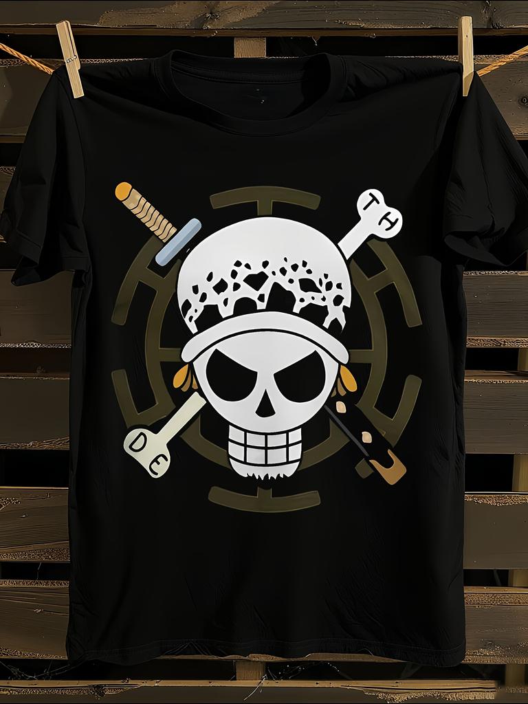 Trafalgar Law Anime Tshirt Anime Print Tshirt