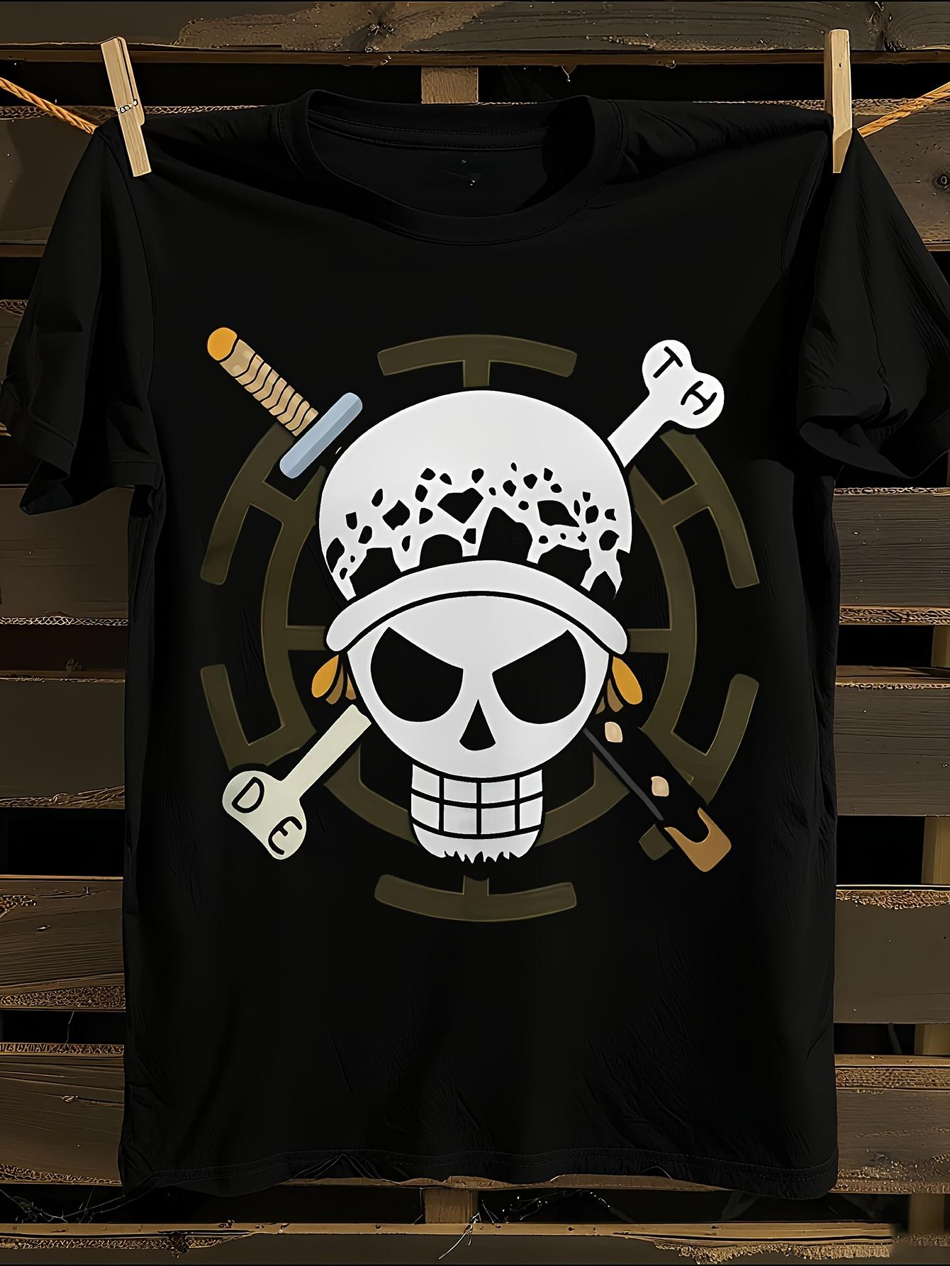Trafalgar Law Anime Tshirt Anime Print Tshirt S