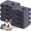 1pc Serviette Microfibre Chien à Séchage Rapide Absorbant Produit de Bain pour Animaux Fibre Serviette de Bain à Séchage Rapide Chiffon d'Essuyage Voiture Fournitures pour Animaux