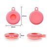 Silicone World 1PC Protective Case For AirTag Soft Silicone Protective Cover For AirTags Keychain Anti-Lost Anti-Scratch Sleeve