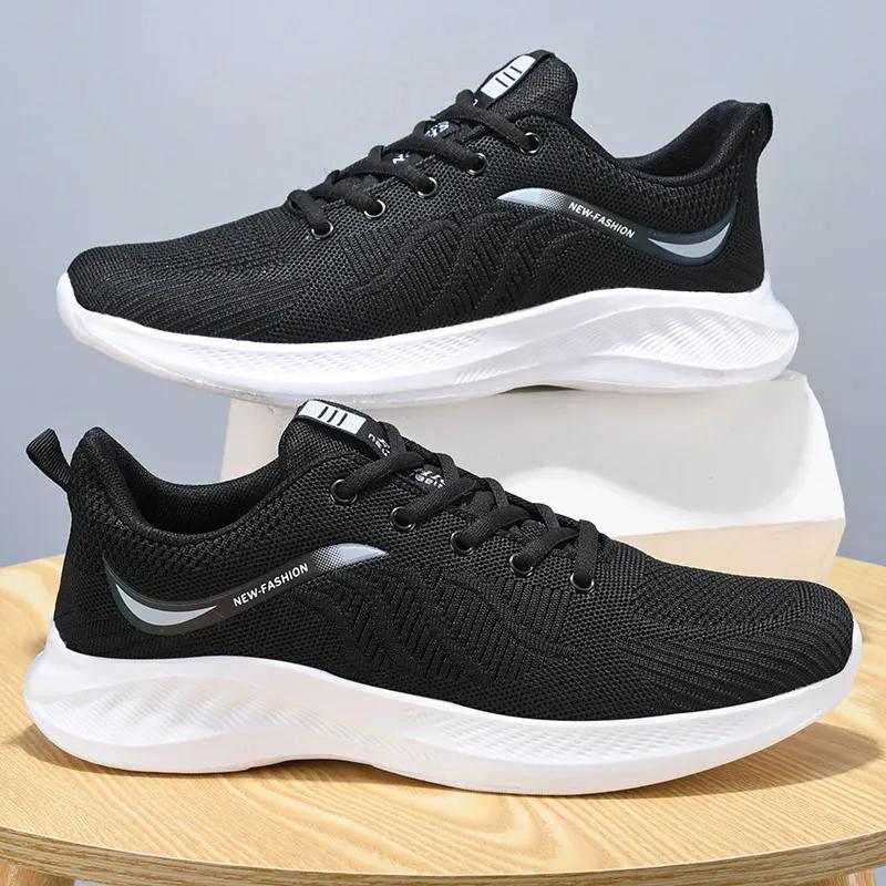 WTEMPO Sneakers for Men In Spring Summer and Autumn Breathable Comfortable Mesh Shoes Deodorant Lightweight Running Casual Shoes