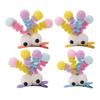 2/4Pcs Pins Hair Plush Big-Eyed Girl Hair Decoration Holiday Parties Hair