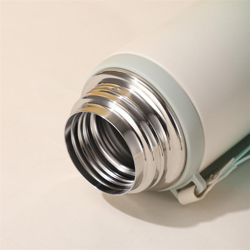 316 Stainless Steel Thermos Bottle Large Capacity Vacuum Flask Insulated Tumbler with Rope for Tea Drinks Cold and Hot Water