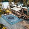 Nordic Geometric Outdoor Rug Machine Washable Living Room Sofa Mat Terrace Camping Picnon Carpet Home Decor  Area Rug  Mat