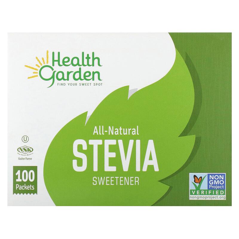 Édulcorant à la Stévia 100% Naturel, 100 Sachets, 1 g Chacun