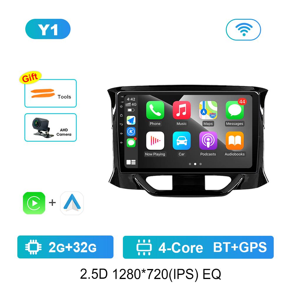 Android Car Radio Multimedia Video Player for LADA X ray Xray 2015 - 2019 GPS Navigation 4G WiFi Bluetooth HD Touch Screen