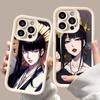 Senjumaru Shutara Phone Case for iPhone 17 16 15 14 13 12 11 Air Pro Max Plus White Soft TPU Shockproof Cover