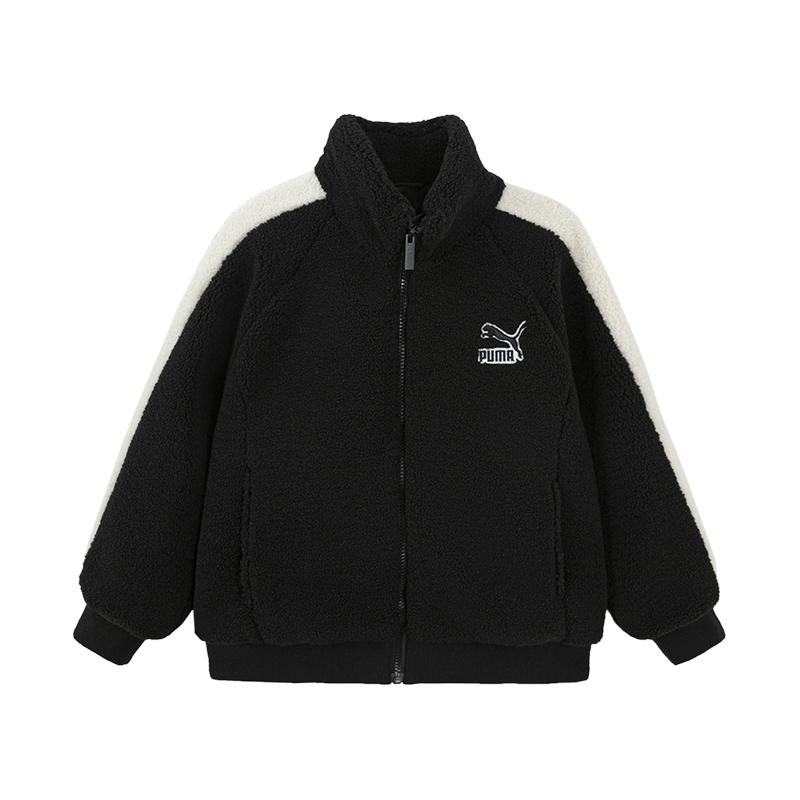 PUMA Kids Top SportstyleT7 SHERPA FLEECE Black Kids 353424105203-90001 110