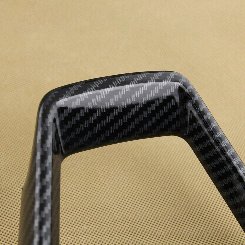 Adjivecct ABS Carbon Fiber Steering Wheel Switch Trim Cover for Forester Ossek XV 2018-2020