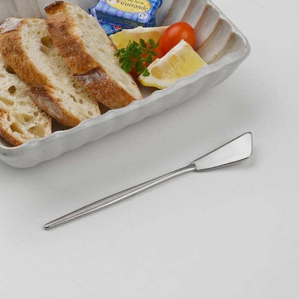 Abella Matte Stainless Steel Butter Knife Silver