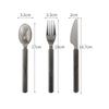 Disposable Spork Set for Western Dining