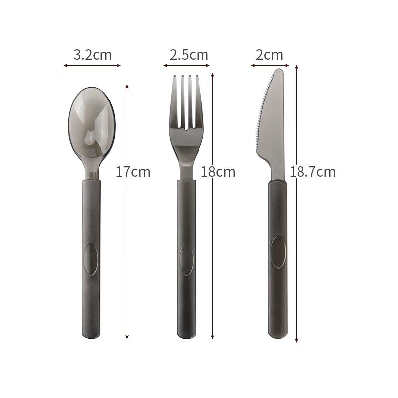 Disposable Spork Set for Western Dining