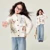 Girls' Cartoon Princess Knit Sweater