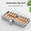 5V AC/DC Fully Automatic Barbecue Flipping Rack Width Adjustable Rolling Skewer Grill Automatic Rotating Barbecue Grill