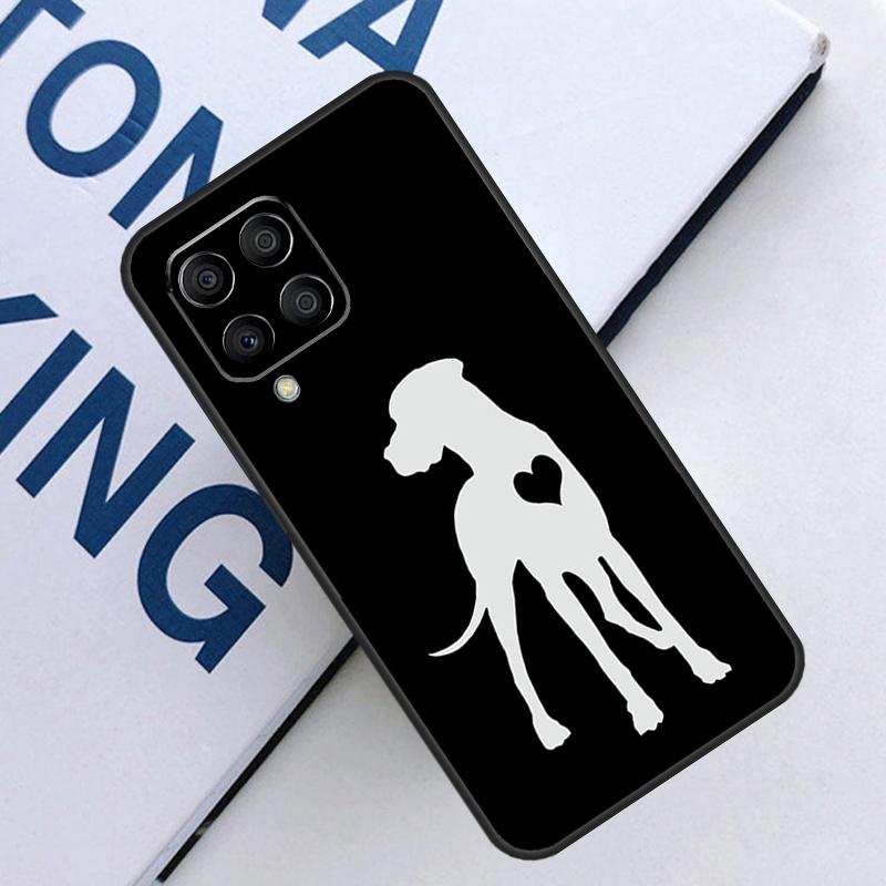 Deutsche Dogge Hund Aquarell Für Samsung Galaxy M31 M55 M15 M11 M21 M13 M33 M35 M53 M14 M34 M54 M12 M32 M52 M06 M16 Hülle