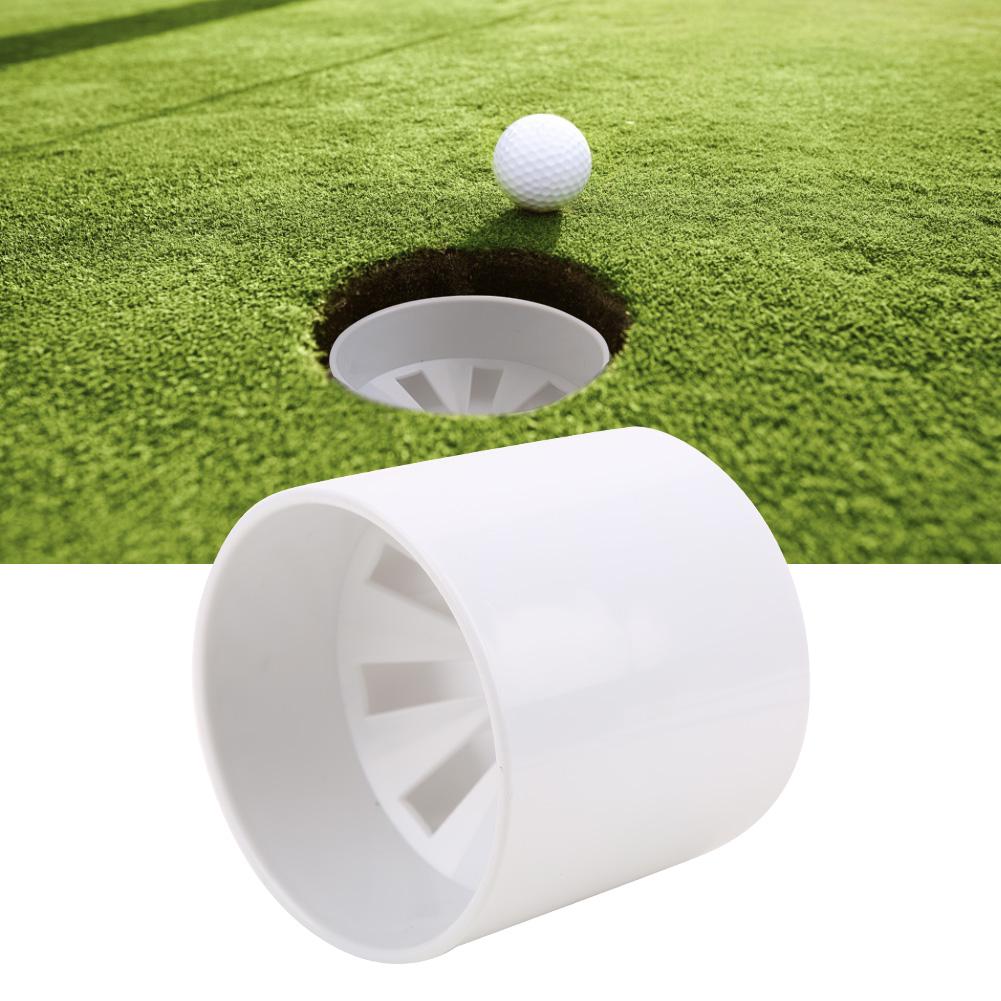 Kunststoff Verdickt Explosionsgeschützt UV-Schutz Golf Putting Green Lochbecher Putter Training Übungswerkzeug Zubehör