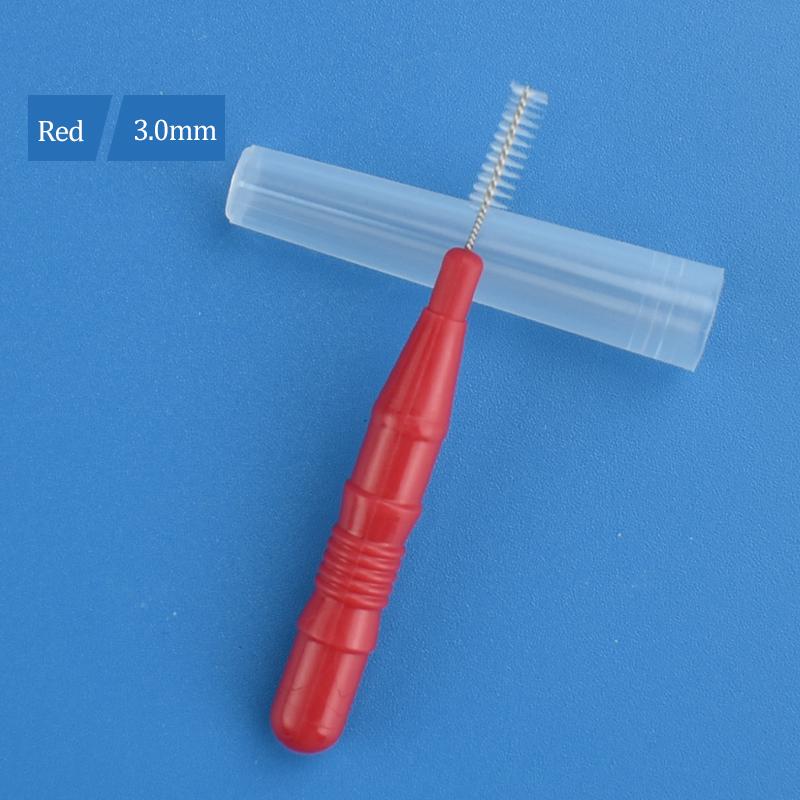 50Pcs/box Interdental Brushe Dental Health Care Tooth Floss Toothbrush Oral Hygiene Cleaner Toothpicks Cleaning Tool