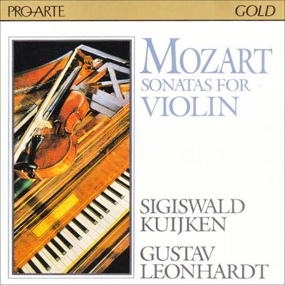 CD MOZART, SIGISWALD KUIJKEN,GUSTAV LE - Mozart Sonaten für Violine CDG3225 Pro Arte 1987 Europa Klassik Gebraucht