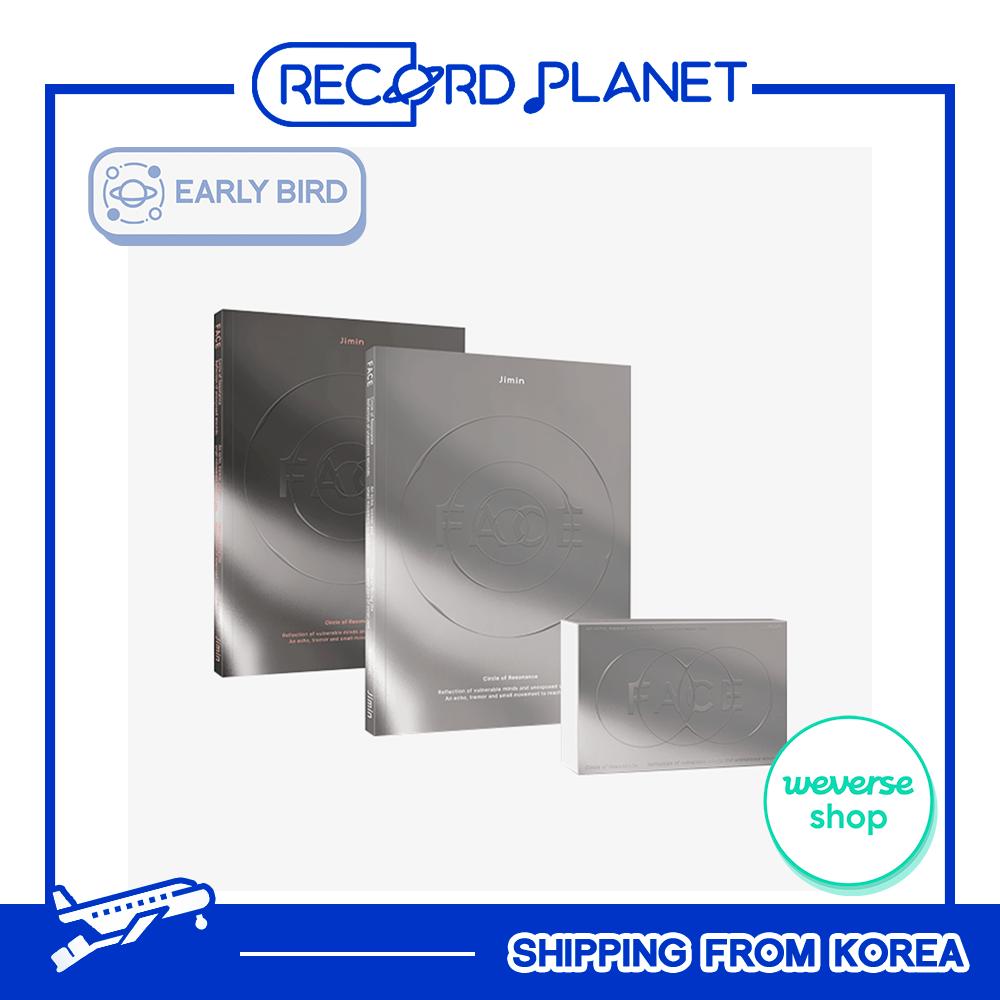 

Чимин(БТС) - Сольный альбом FACE SET + Weverse POB Full Set (3Albums)