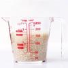 250ml/500ml Multifunctional Clear Handle Cup Set Plastic Scale Measuring Beaker Baking Tools Kitchen