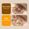 Silicone Sewer Floor Drain Cover Reusable Thickened Floor Drain Sticker Drainage Anti-blocking Shower Drain Cover