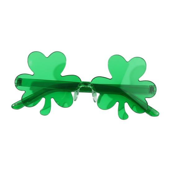 Aziz Patrick Günü Gözlükleri Simli Yonca Bira Şişesi Gözlükleri Yeşil Şanslı İrlanda Temalı Fotoğraf Kabini Aksesuarları Ev Partisi Hediyelikleri İçin