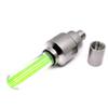 Bike Tire Wheel LED Lights Gas Nozzle Lamp Tire Valve Glow Night Safety Light Green