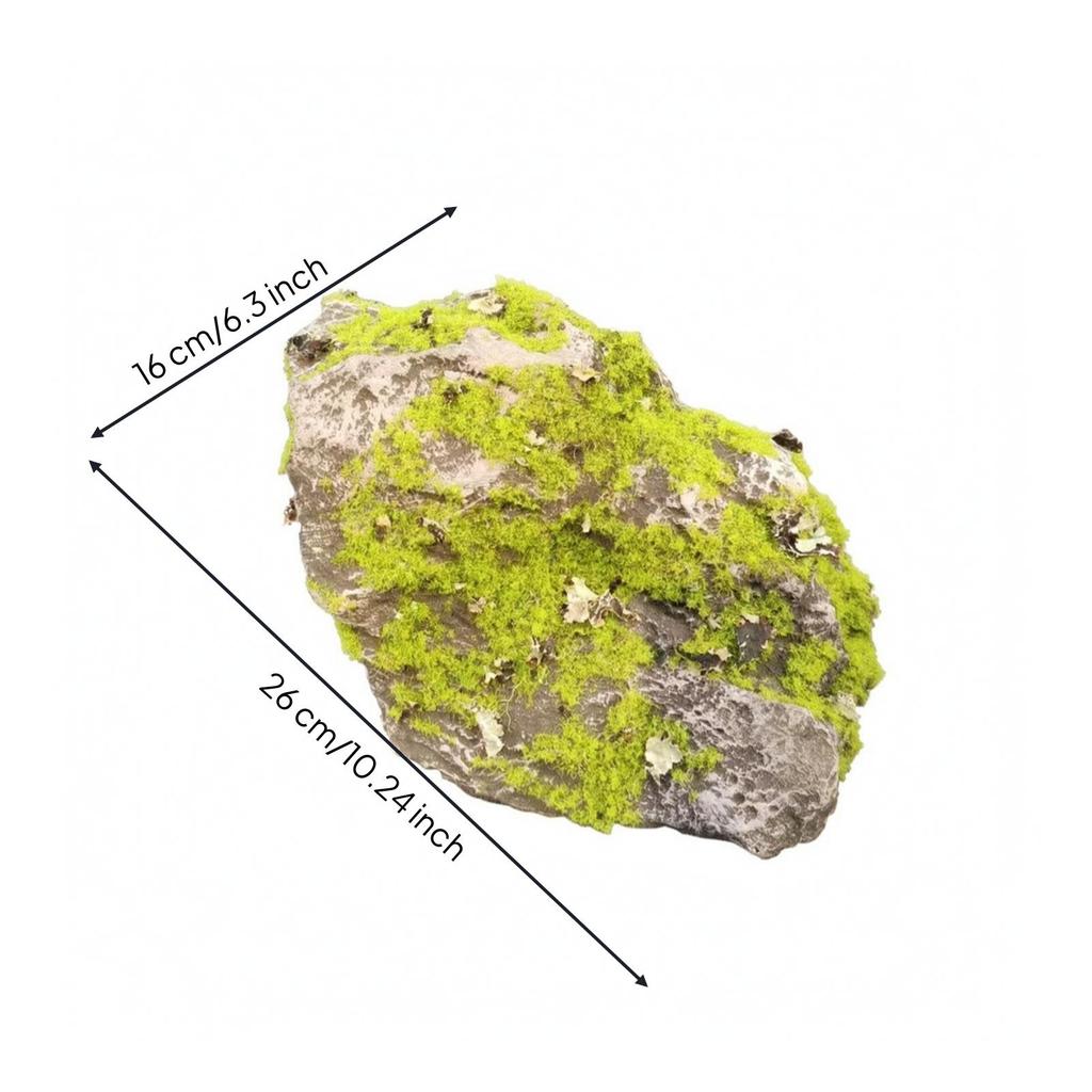 Artificial Moss Rock Lightweight Decor Weathered for Garden Decoration