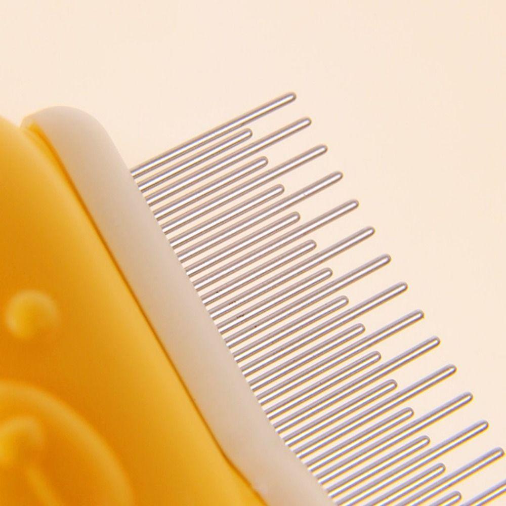 Self Cleaning Dog Comb Massage Dogs Comb Knot Removes Cat Grooming Brush  for Cat and Dog